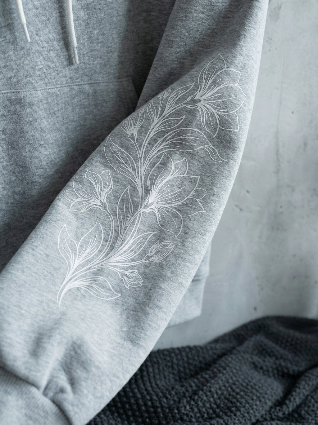 Gray Oversized Hoodie