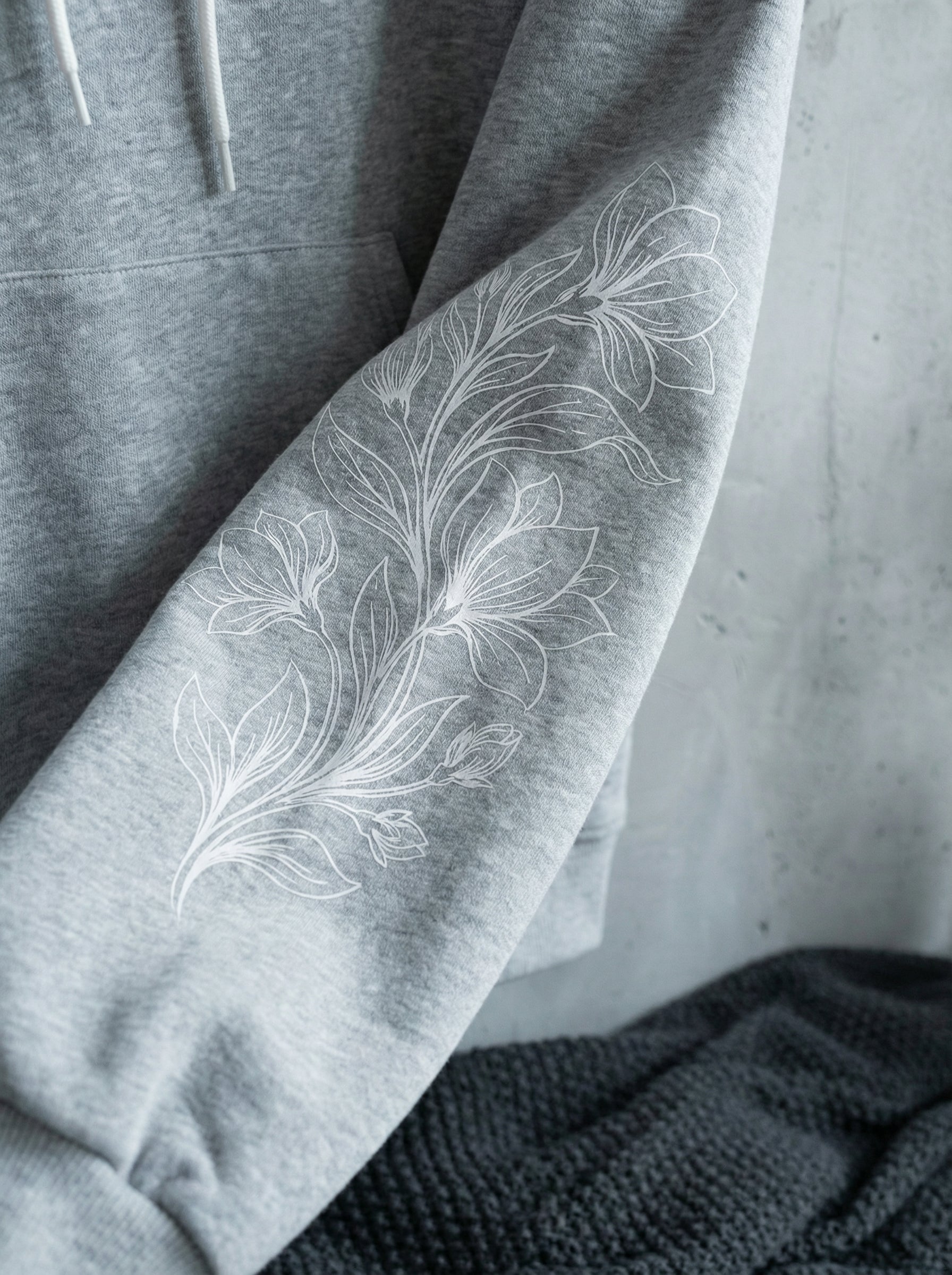 Gray Oversized Hoodie